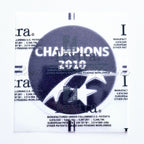 2010-2011 UEFA Champions League Title Winners Sleeve Patch Badge (Inter Milan)
