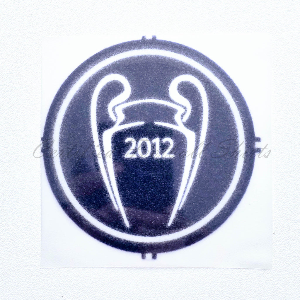 2012-2013 UEFA Champions League Title Winners Sleeve Patch Badge (Chelsea)