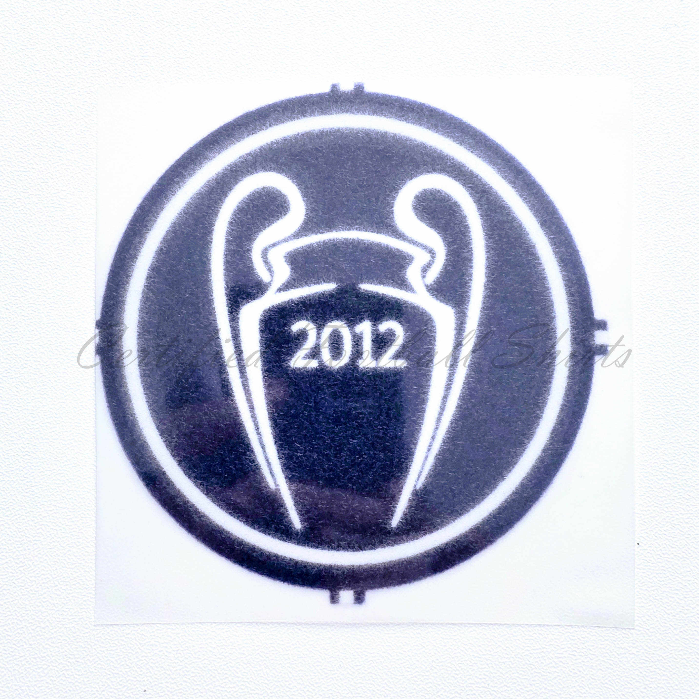 2012-2013 UEFA Champions League Title Winners Sleeve Patch Badge (Chelsea)