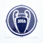2016-2017 UEFA Champions League Title Winners Sleeve Patch Badge (Real Madrid)