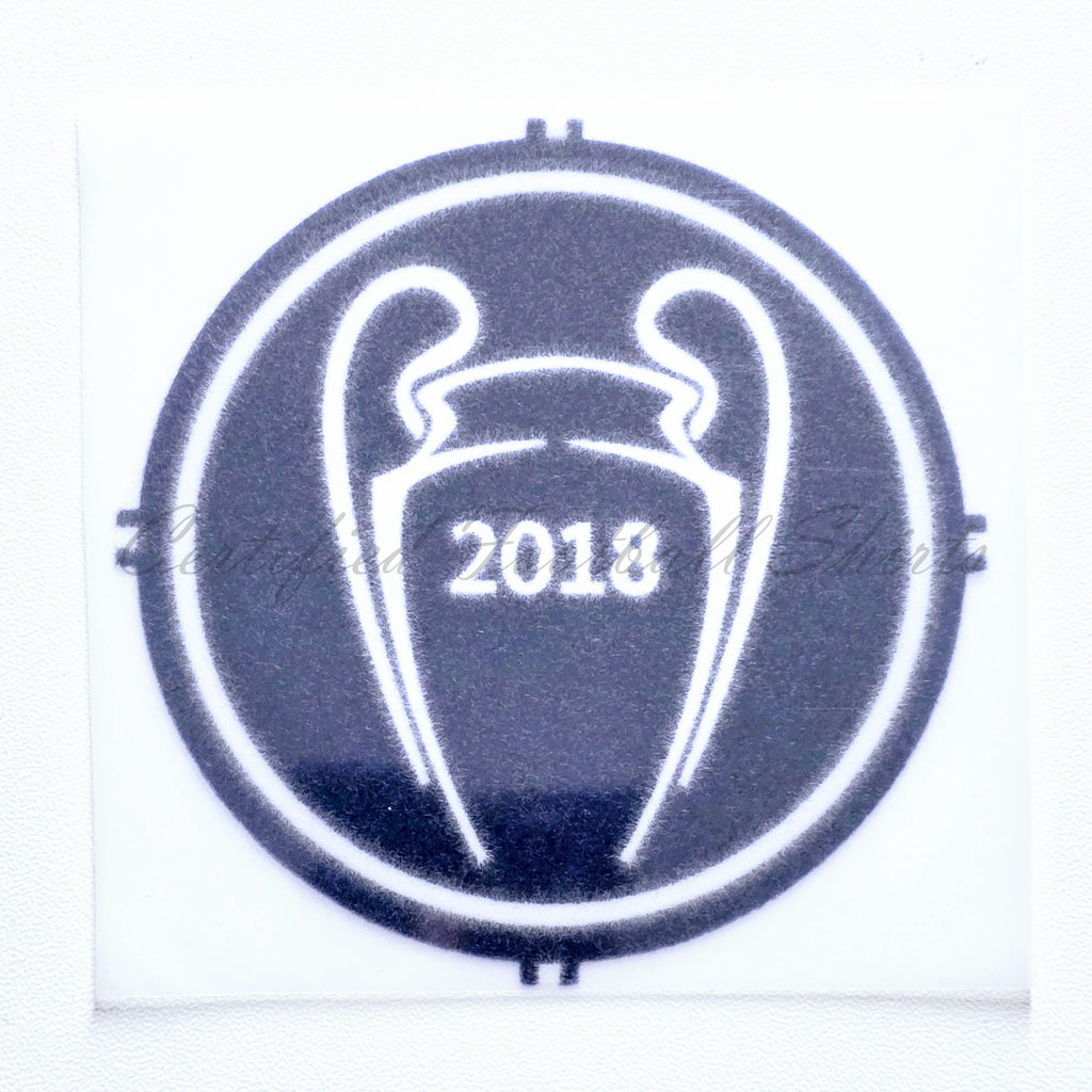 2018-2019 UEFA Champions League Title Winners Sleeve Patch Badge (Real Madrid)