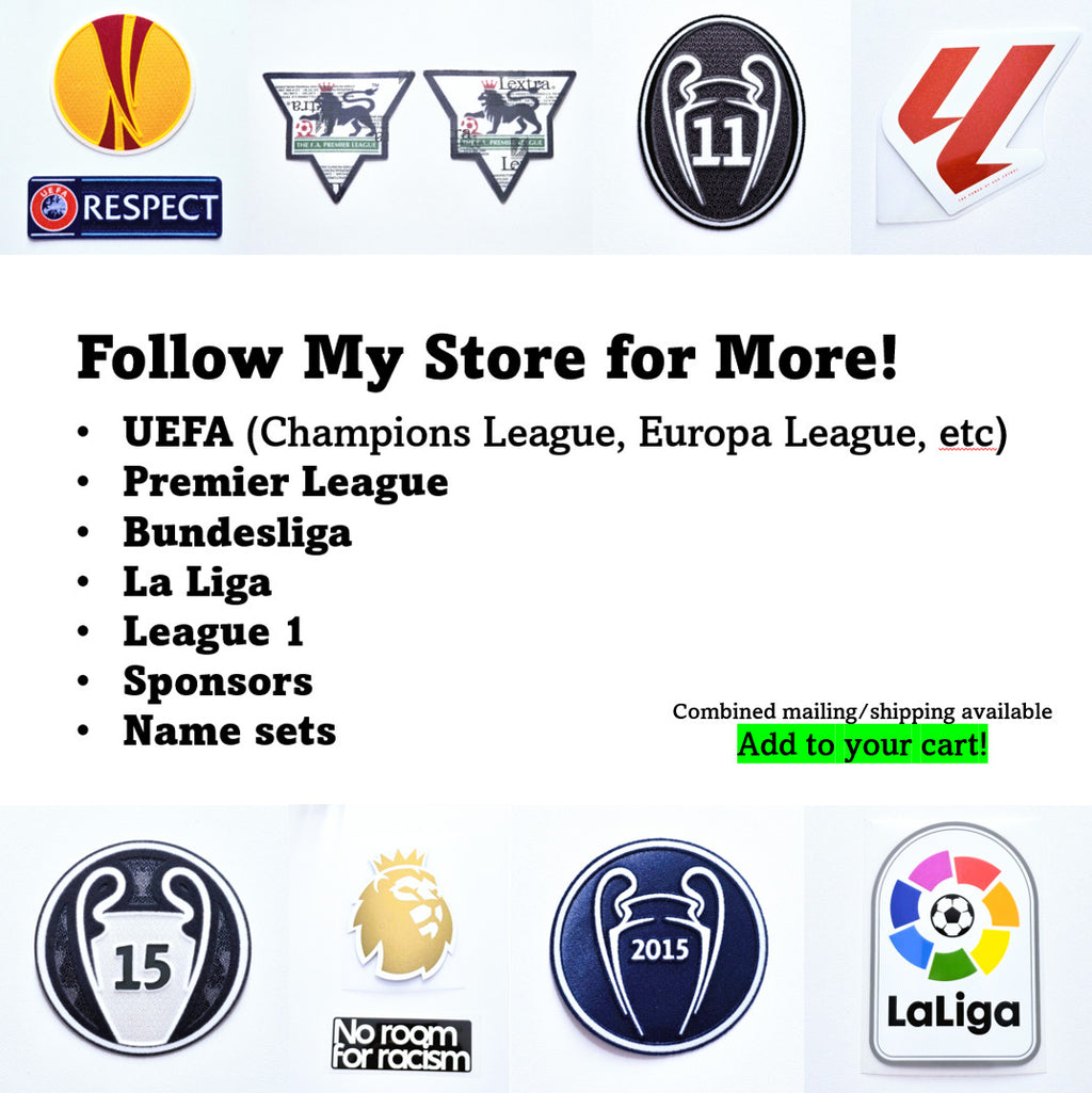 2011-2012 UEFA Champions League Title Winners Sleeve Patch Badge (FC Barcelona)
